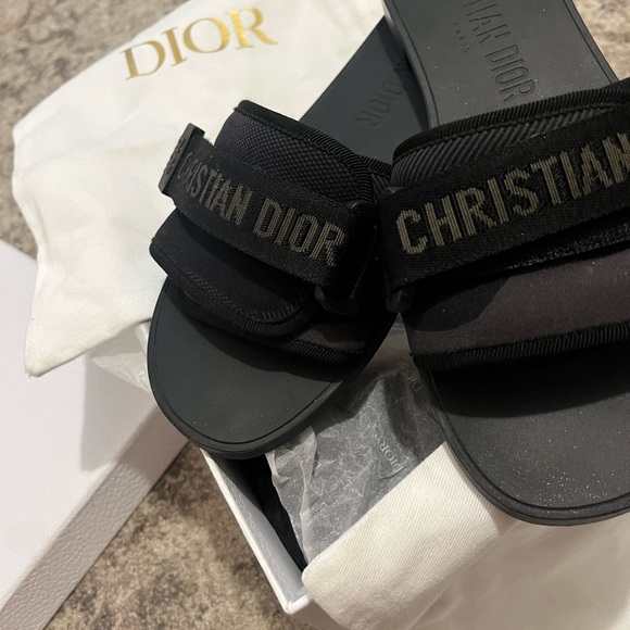 Dior evolution slides black camo re-poshing size 39 - Picture 5 of 6